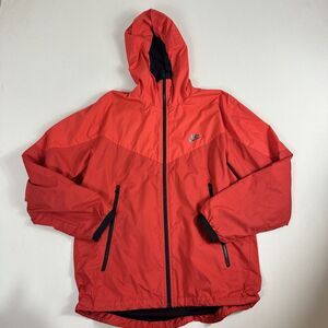 Nike Sportswear Men's Packable Windrunner Jacket Crimson‎ Red 917809-696 Medium